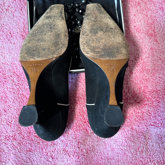 Dior Black and White Maryjane Wedges - Picture 5 of 9